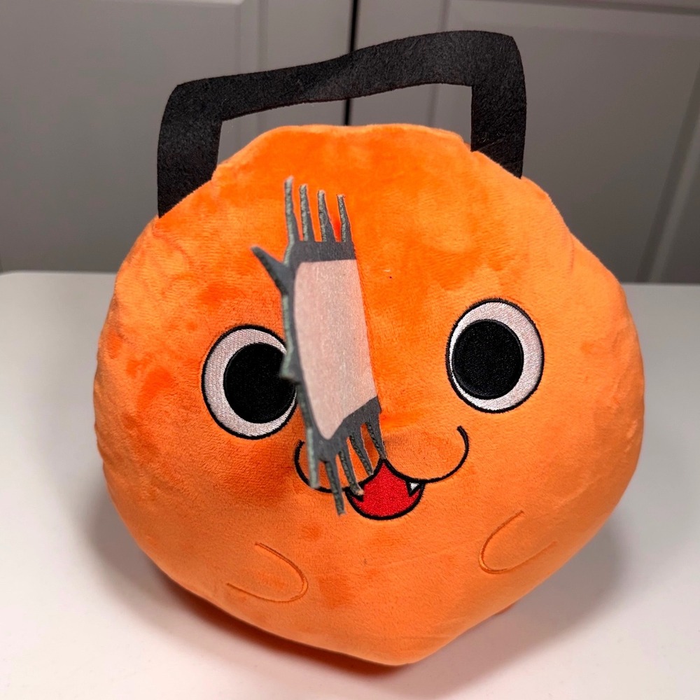 Round1 Chainsaw Man Pochita BIG Plush Toy Anime Manga Orange Stuffed Animal 12"